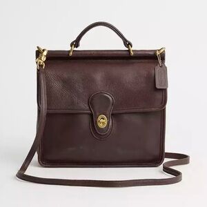 Coach Dark Brown Leather Bag